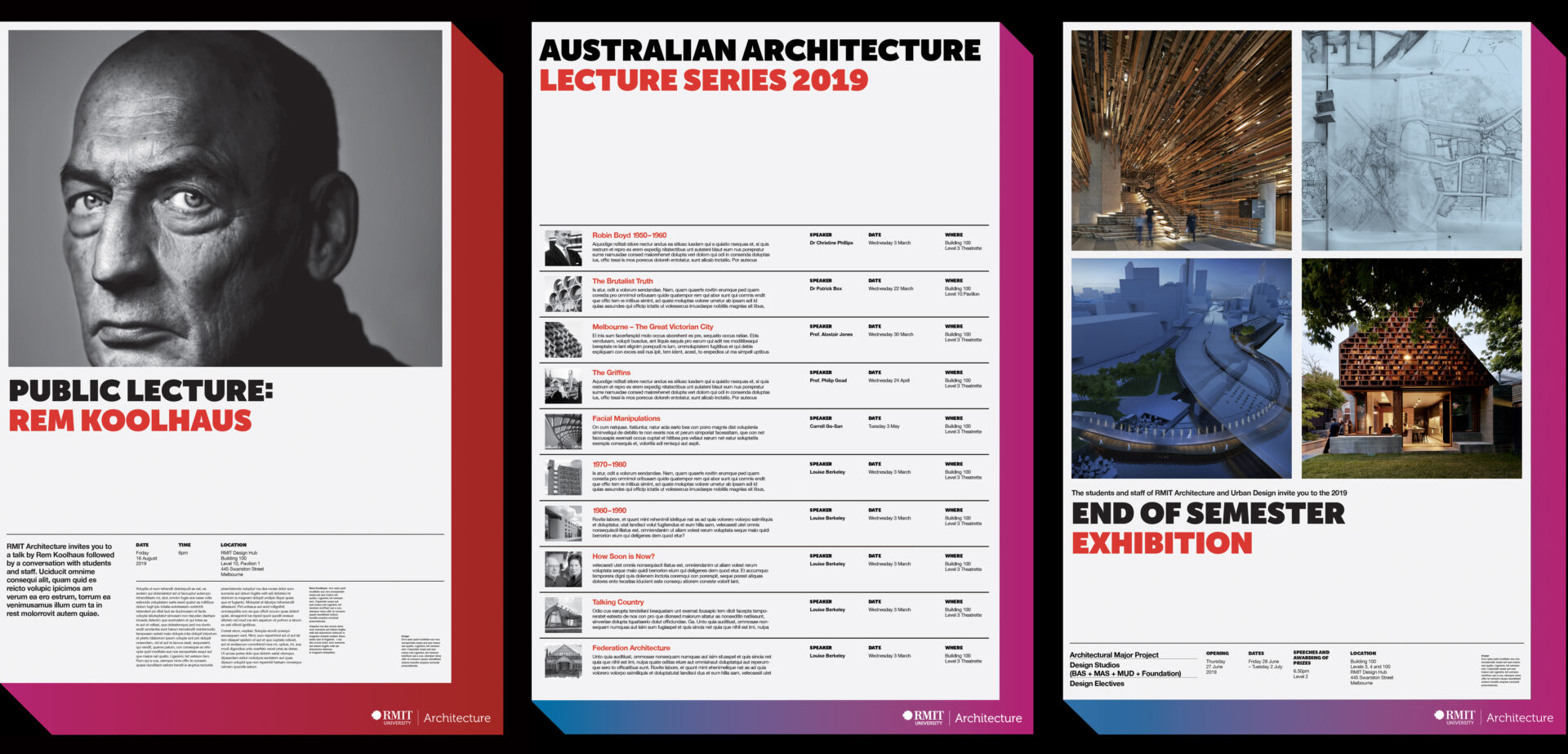 RMIT School of Architecture – Letterbox